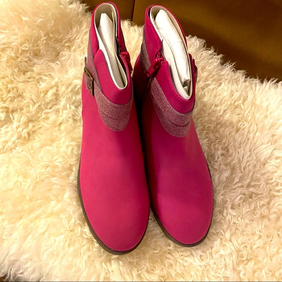 Lands’ end girl ankle wrap bootie - Picture 1 of 6